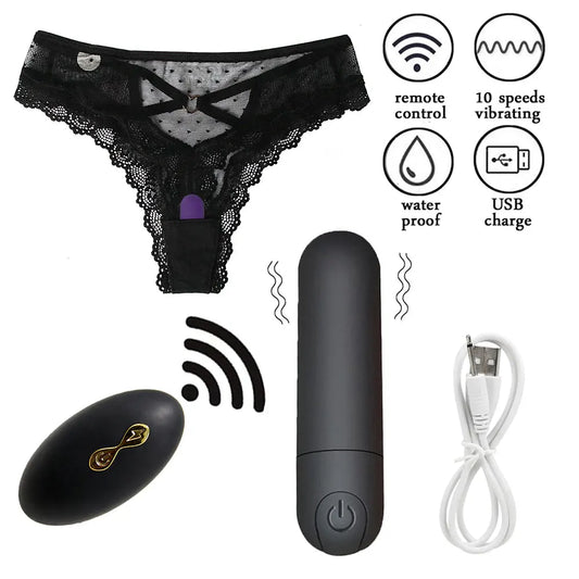 Bala vibradora para ropa interior