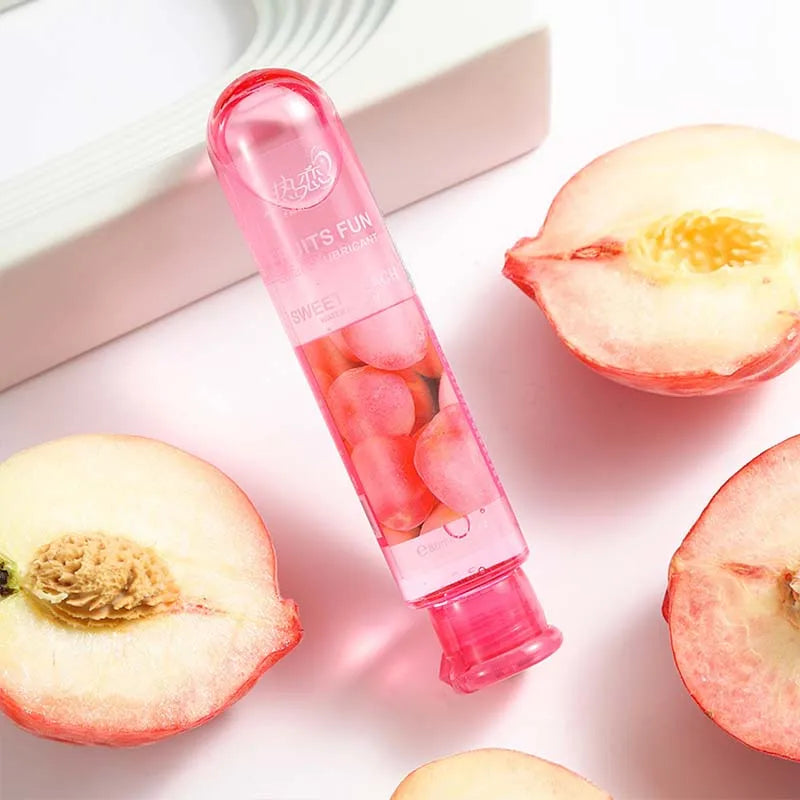 Lubricante en gel sabor a frutas para mayor placer anal y oral