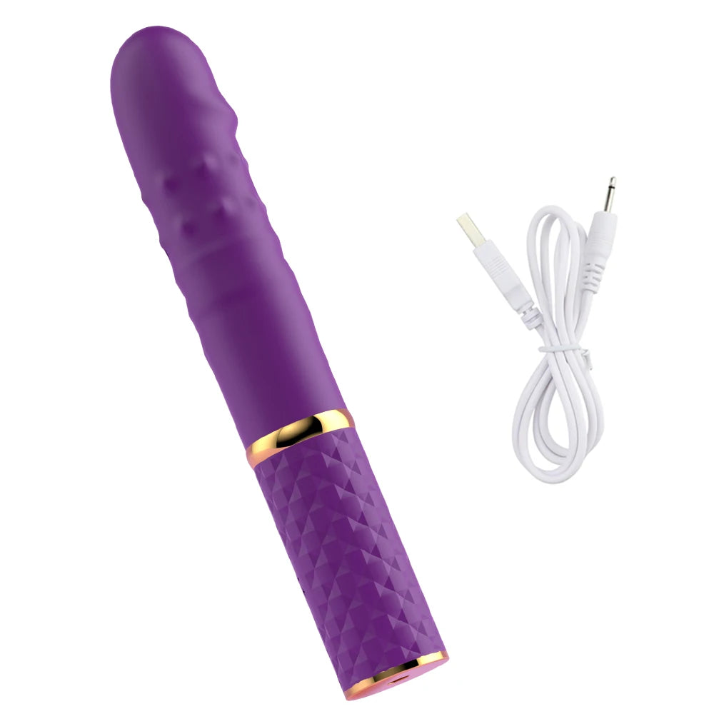 Dildo Vibrador Telescopico para mujeres principiantes