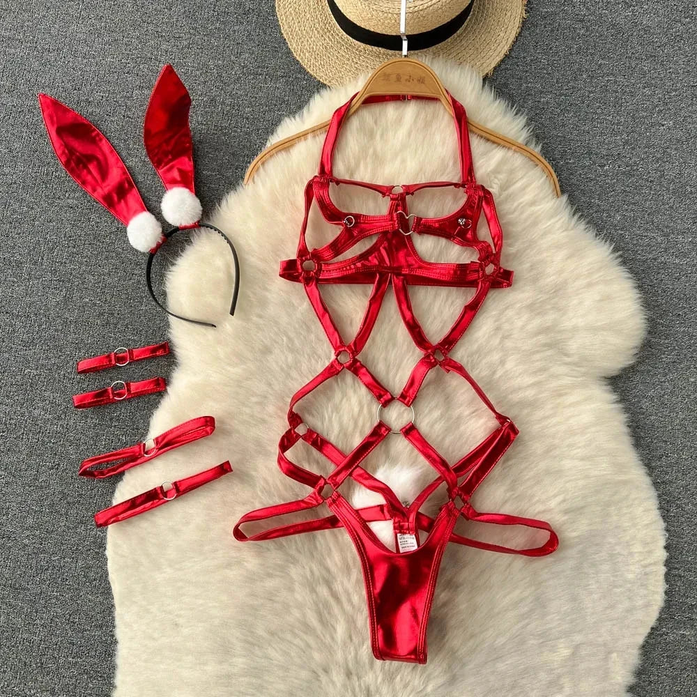 Conjunto Playboy de conejita sexy