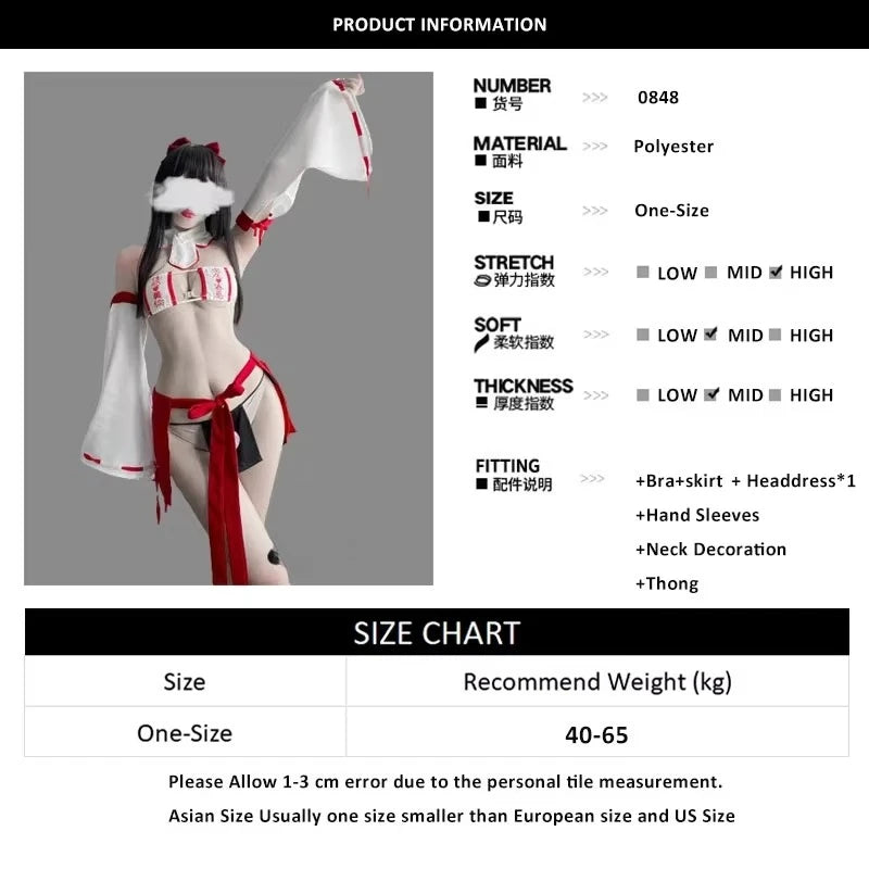 Vestido Cosplay de Animación Japonesa