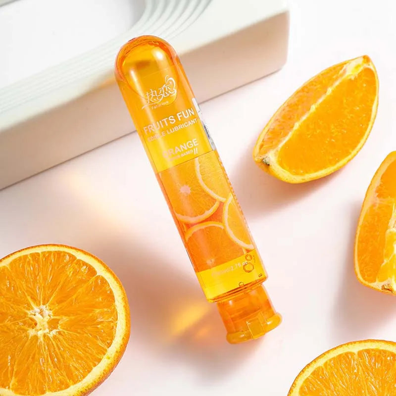 Lubricante en gel sabor a frutas para mayor placer anal y oral
