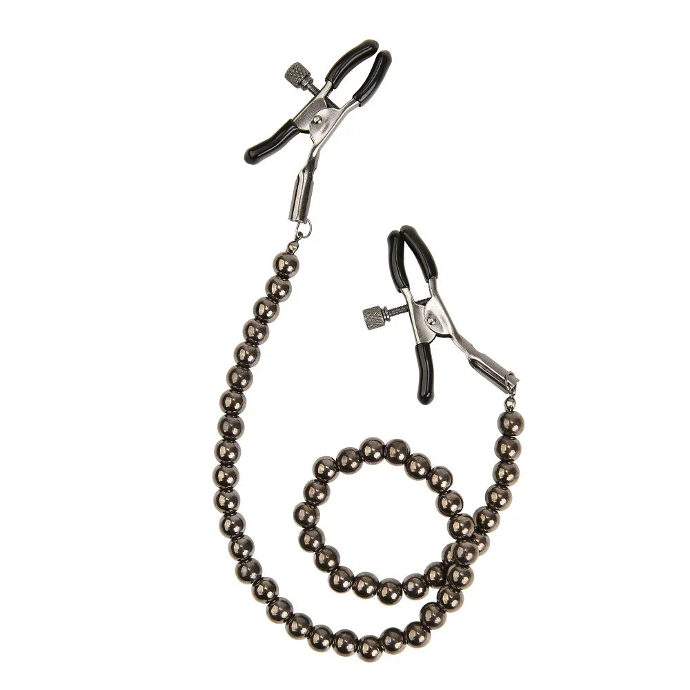 Set de Pinzas con cadenas para pezones Bondage